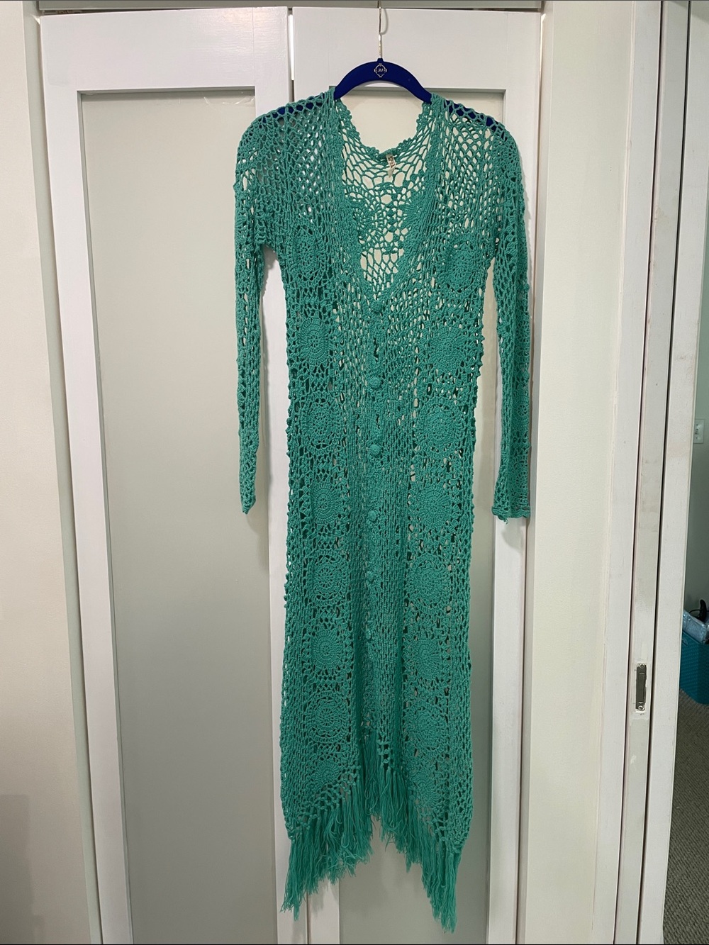 Spell Mermaid Crochet Cardigan - OS EUC - Picture 2 of 9